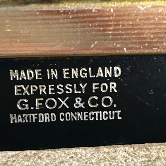 Vintage snap top purse. Black - Picture 5 of 11